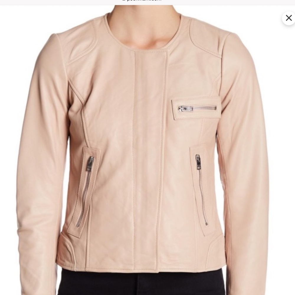 Lucky Brand Leather Jacket - Picture 2 of 5